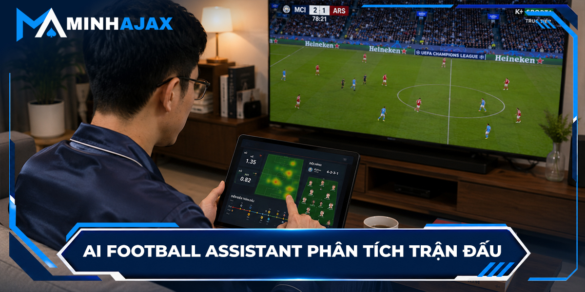 AI Football Assistant phân tích trận đấu