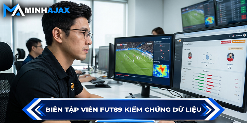 Biên tập viên FUT89 kiểm chứng dữ liệu
