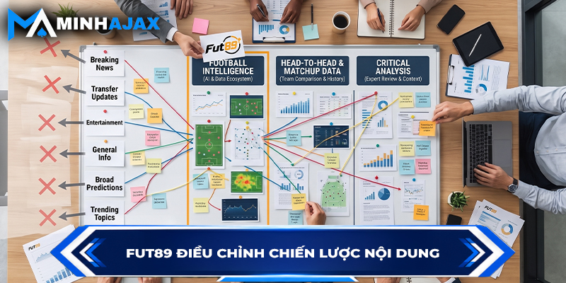 FUT89 điều chỉnh chiến lược nội dung