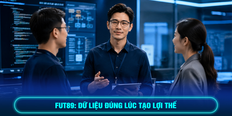 Fut89: Dữ liệu đúng lúc tạo lợi thế