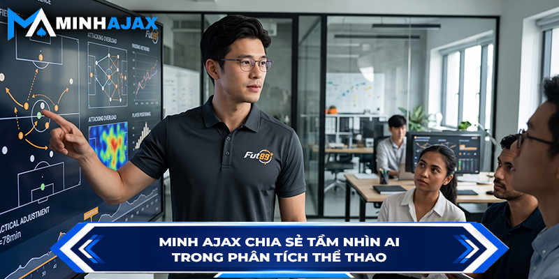Minh Ajax chia sẻ tầm nhìn AI trong phân tích thể thao