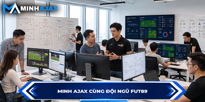 Minh Ajax cùng đội ngũ FUT89