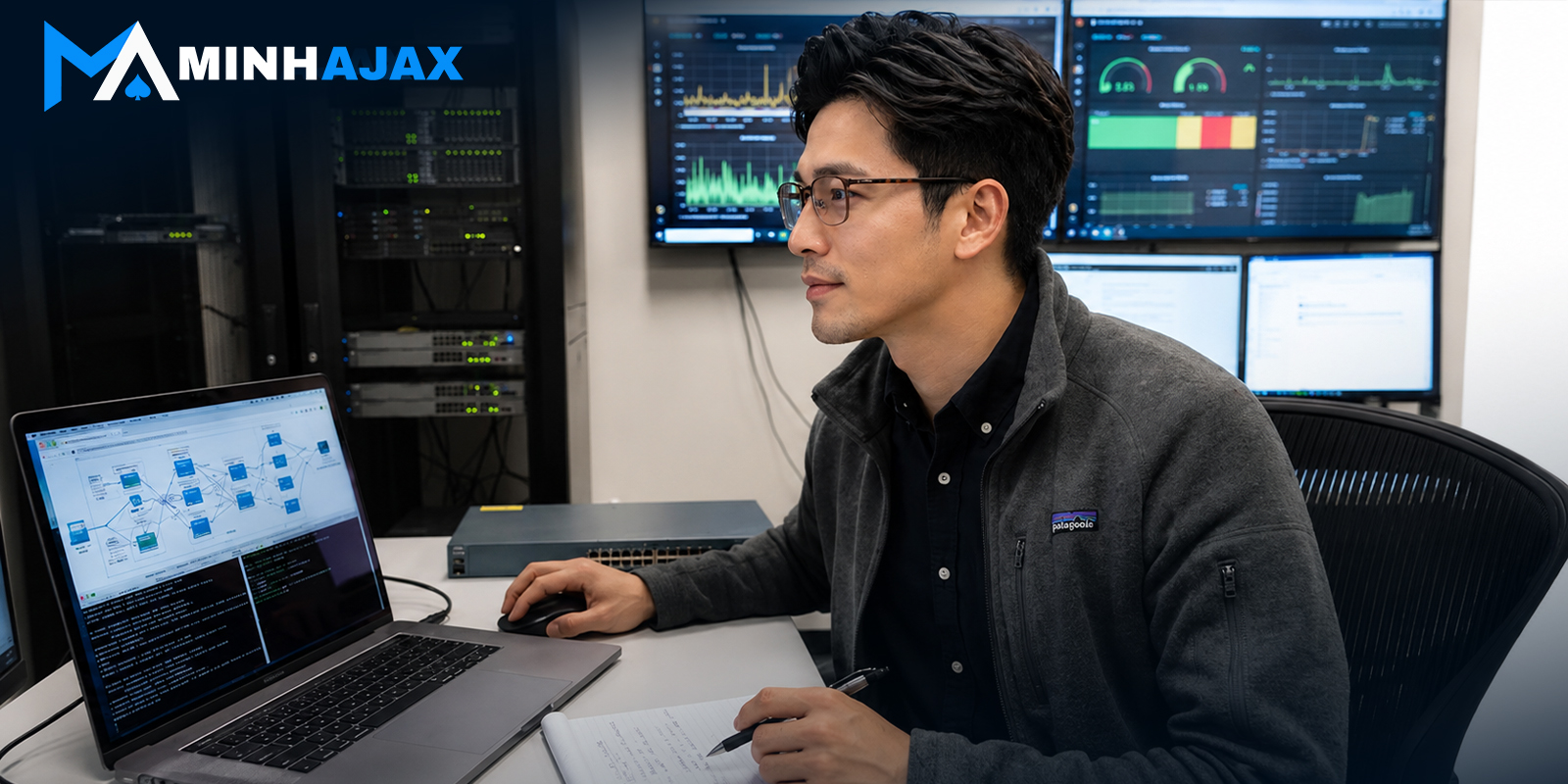 Minh Ajax trong những ngày đầu làm việc tại Cisco
