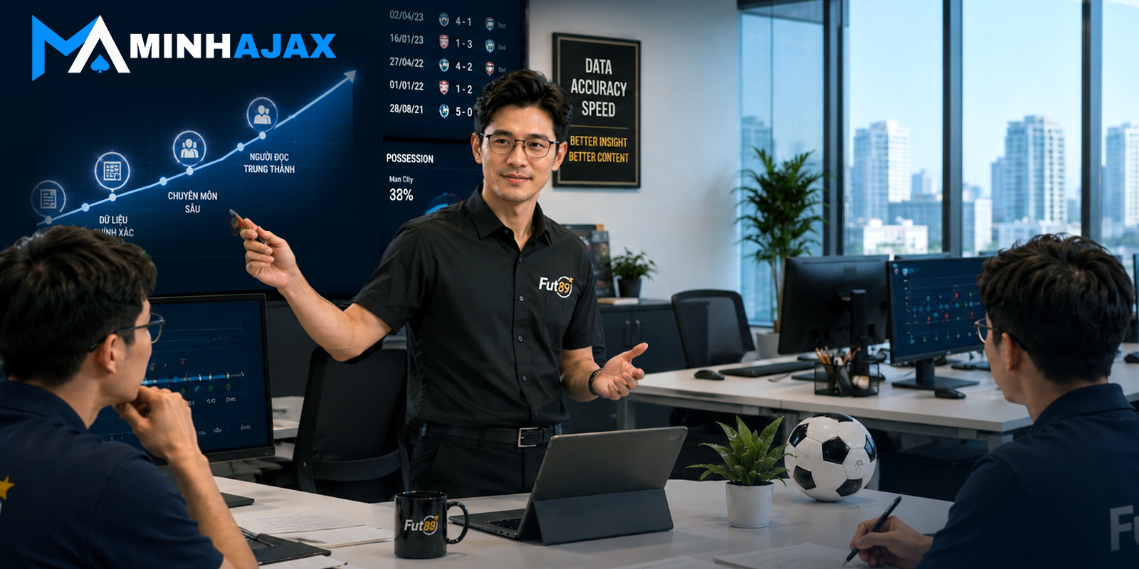 Minh Ajax nói về chiến lược phát triển bền vững của FUT89