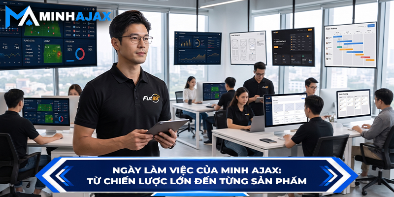 Ngày Làm Việc Của Minh Ajax: Từ Chiến Lược Lớn Đến Từng Sản Phẩm