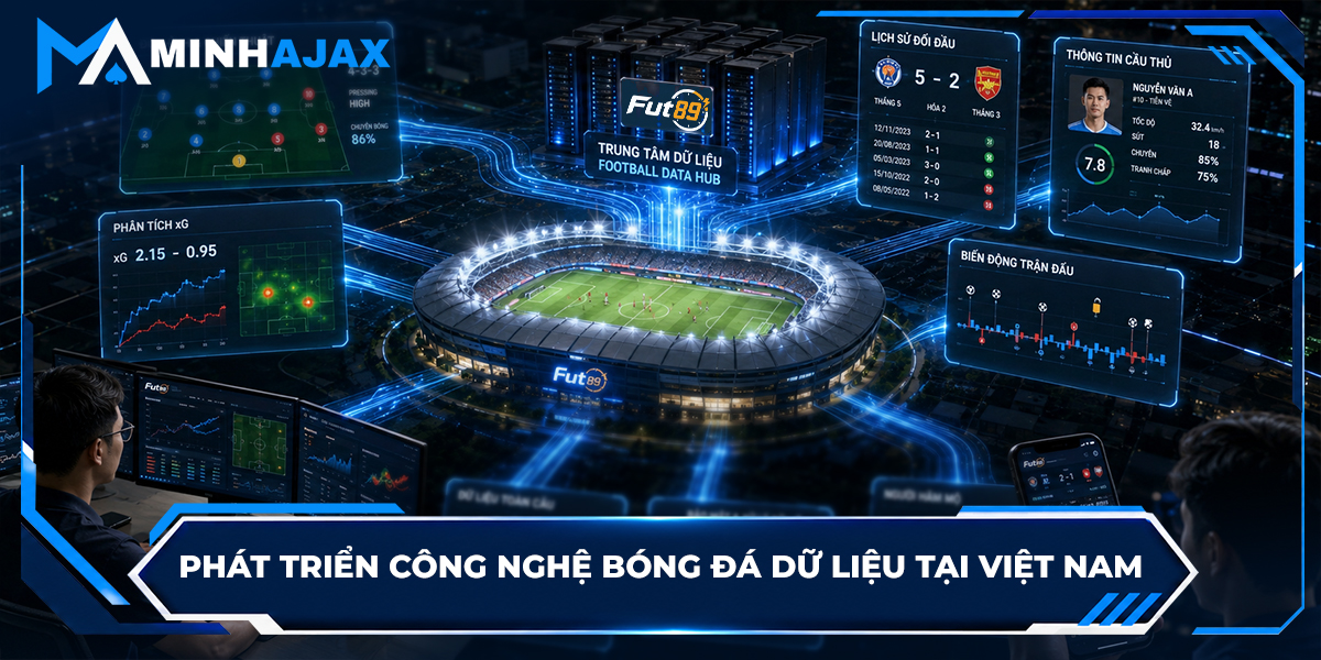 Phát triển công nghệ bóng đá dữ liệu tại Việt Nam